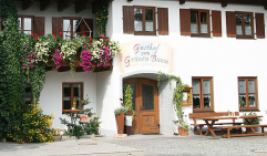 Eingang Restaurant zum Grünen Baum